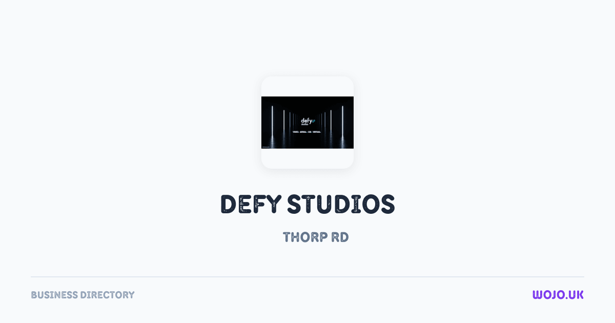 Defy Studios in Thorp Rd - Wojo Business Directory